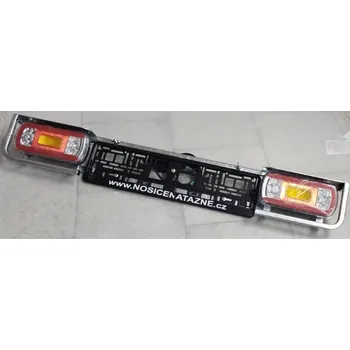 Cyklosvítilna AM NOSIČE Ocelový LED světelný panel s ochranou světel na nosič