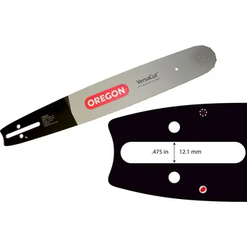 Pilová lišta Vodící lišta OREGON VersaCut 16", .3/8", 1,6 mm; 163VXLHD025