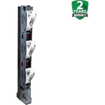 Jistič Tracon electric vertikální pojistkový odpínač 160A s ovládáním po pólech, svorky, DSV00-3SV