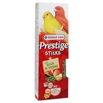 Krmivo pro ptáka VERSELE-LAGA VL Prestige Sticks Canaries Eggs&Thyme 2x30g