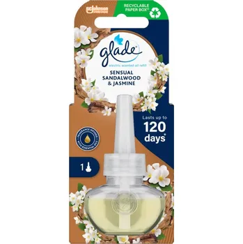 Osvěžovač vzduchu Glade Electric Scented Oil Sensual Sandalwood & Jasmine elektrický osvěžovač vzduchu náhradní náplň 20 ml