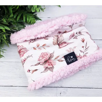 Nákrčník Kulišárny Nákrčník s beránkem BUNNY pink VELIKOST: 74-80