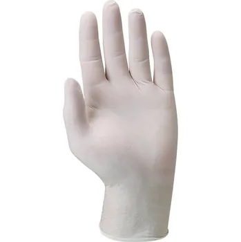Pracovní rukavice Latexové pudrované rukavice - box po 30 ks Velikost: 08