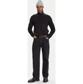 Dámský svetr Tommy Jeans Rolák DM0DM22096 Černá Regular Fit L