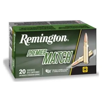 Sportovní střelba Remington Náboj kulový Remington, Premier Match, .308 Win., 175GR (11,3g), BoatTail HP