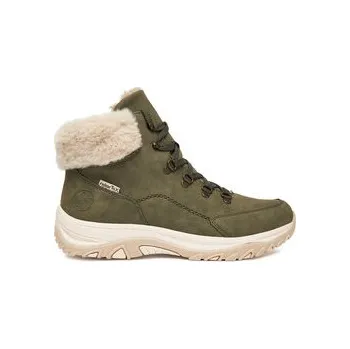 Dámské kozačky Kotníková obuv Rieker CEO-M9610-54 Khaki 40