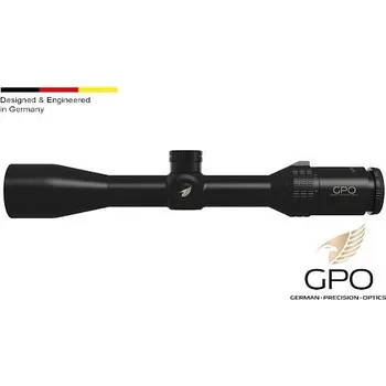 Puškohled German Precision Optics Puškohled GPO, Spectra 4x, 2,5-10x44i, osv. osnova G4i Drop, tubus 30mm