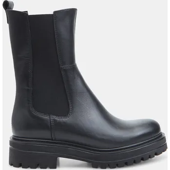 Dámské kozačky Baťa kožené dámské chelsea černé, vel. 36