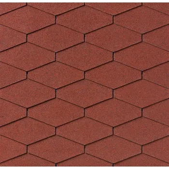 asfaltová šindel Střešní šindel IKO DIAMANTSHIELD 2.0 / č.10 cihlová, asfaltová 1bal=6m hřeben/ nároží