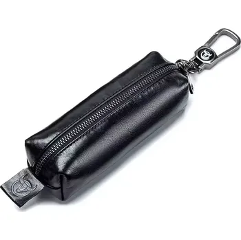 Bullcaptain kožené pouzdro na klíče Chastel Černé