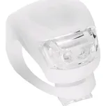 VERK Silikonová svítidla na kolo 2ks Bílá