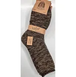 Pánské vlněné ponožky ALPACA 43-47 hnědá