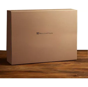 BULLCAPTAIN krabice pro taška a aktovky 40 x 30 x 8 cm hnědá