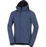 Pánská outdoorová bunda Northfinder ANTONI L Modrá, Bílá