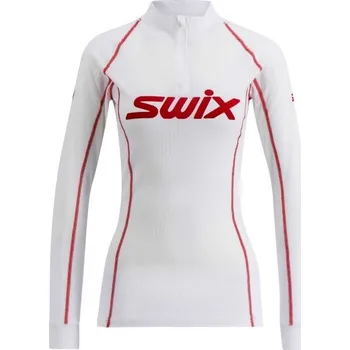 Oblečení a móda Dámské funkční triko Swix RACEX CLASSIC XL Bílá, Červená