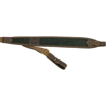 Příslušenství pro sportovní střelbu Artipel Řemen na zbraň Artipel, Loden-kůže, délka 93-115cm