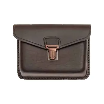 Zubíček Brašnička - vodorovná Varianta: zdobená, Barevná varianta: černá