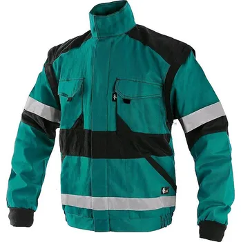 pracovní blůza LUXY BRIGHT bunda červeno-černá 58 Varianta: LUXY BRIGHT bunda červeno-černá