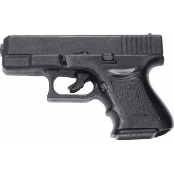 Replika zbraně Bruni pistole Bruni, model Mini GAP - replika Glock, černěná