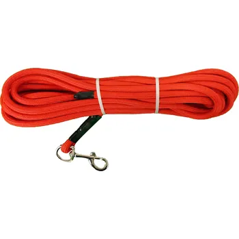 Vodítko pro psa Hélen Baud Reflexní textilní kulatá šňůra na vodítko s karabinou