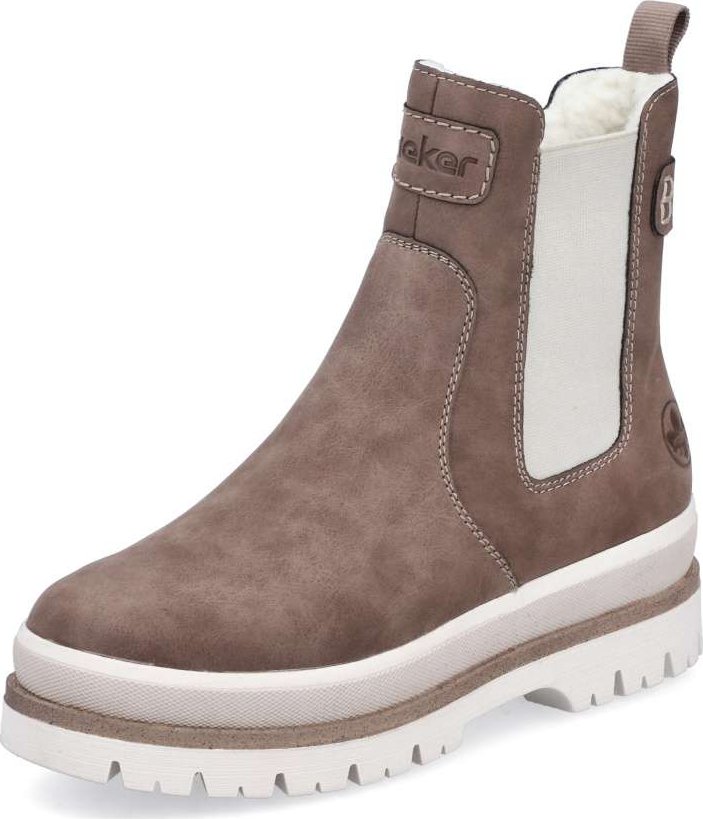Rieker Donna Y6260 Chelsea Boot, marrone, 36 EU, marrone, 36 EU