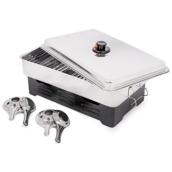 Turistický vařič Zebco Udírna Magic Fish Smoker Two Burner