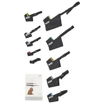 Náhubek pro psa Kruuse Jorgen A/S Náhubek fixační pes BUSTER Easy ID sada 2XS-5XL 10ks