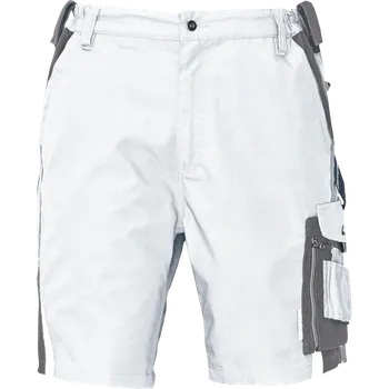 Pánské oblečení CERVA Pracovní šortky ALLYN Velikost: 48, Barvy: bílá/šedá