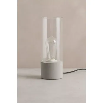 Lampička Lampa - Table Lampa Lax, šedá, 32x12 cm