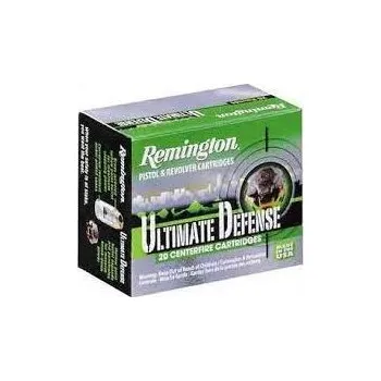 Sportovní střelba Remington Náboj kulový Remington, Ultimate Defense, .380Auto, 102GR (6,6g), BJHP