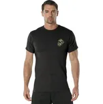 Tričko USMC Dogs of War, Rothco, Černé, L