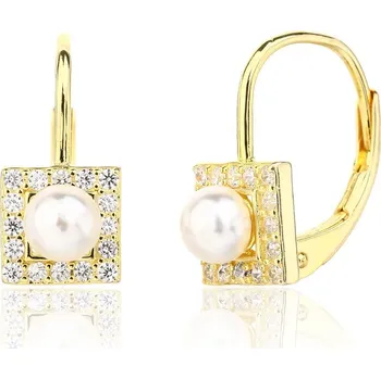 Náušnice Náušnice JVD SVLE3398XJ6GP00 stříbrné