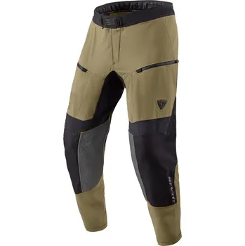 Moto kalhoty Zkrácené kalhoty na motorku Revit Peninsula 2 zeleno-černé XS