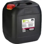 Motorový olej OREGON 2T, 20 l - zelený