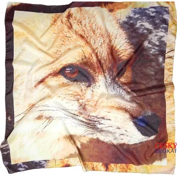 Hedva Šátek PESh 70x70 myslivecký LIŠKA