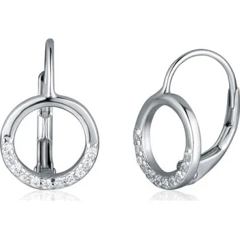 Náušnice Náušnice JVD SVLE2200XJ6BI00 stříbrné