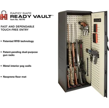 Trezor Hornady Trezorová skříň Hornady, RAPiD Safe, vnější rozměr: 132,5cm x 50cm x 38,5cm