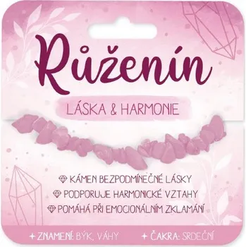 Náramek Nekupto Náramek s polodrahokamy Růženín