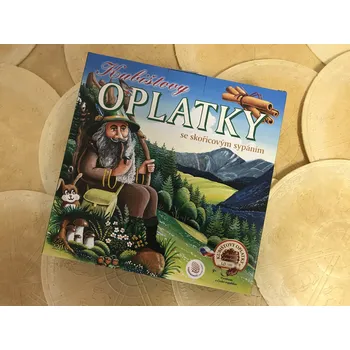 Hořické Kubištovy oplatky 220g SKOŘICOVÉ