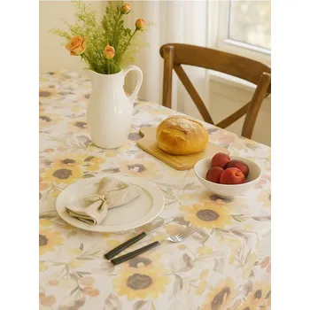 ubrus Sinsay - Ubrus s květinovým vzorem - oranžová - 584HN-22X - 584HN-22X-ONE