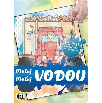 Pohádka Traktory - Maluj vodou