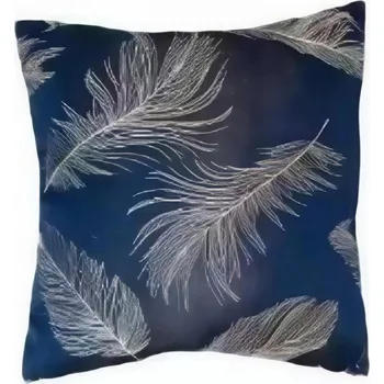 Povlečení Dekorační povlak 45x45cm Pierka modré Tiahome