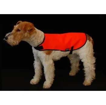 Záhoří Reflexní vesta pro psy bez reflexní pásky - oranžová Barva: oranžová, Velikost: L