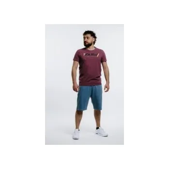 Pánské tričko AUTHORITY AUTHORITY T-SOLID M burgundy, Velikost M