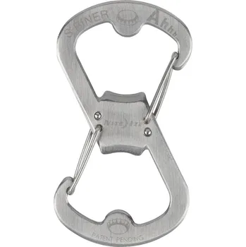 Klíč NITE Ize karabina na klíče NI-SBO-03-11 S-Biner Ahhh nerezová ocel 1 ks