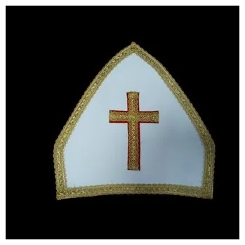 Karnevalový kostým Lipta Mikulášská čepice bílá