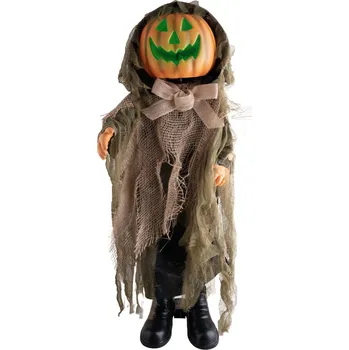 Halloween dýňová panenka, 90 cm