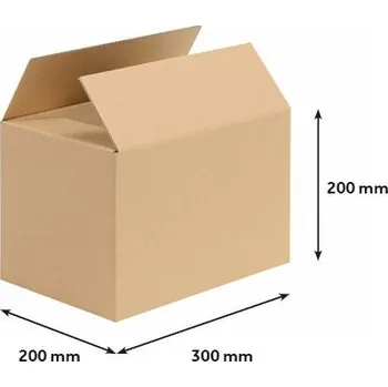 Krabice klopová, 300 x 200 x 200 mm, 3VVL