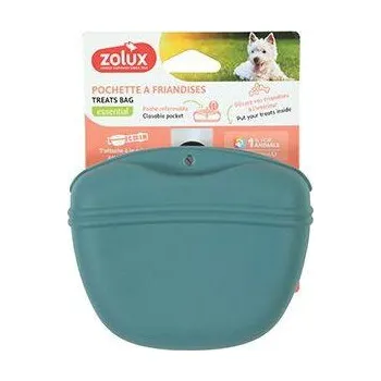 Pomůcka pro výcvik zvířete Kapsička na pamlsky SILIKON modrá Zolux