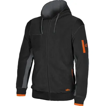 INDUSTRIAL STARTER Fleecová mikina ORTIGARA s elastanem Velikost: XXL